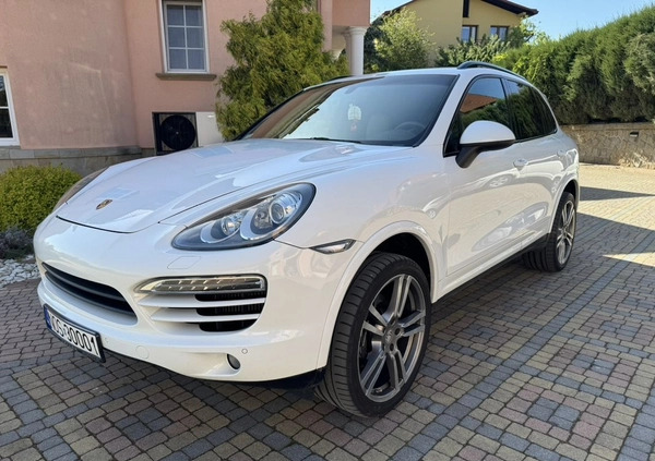 Porsche Cayenne cena 89999 przebieg: 241000, rok produkcji 2012 z Przemyśl małe 497